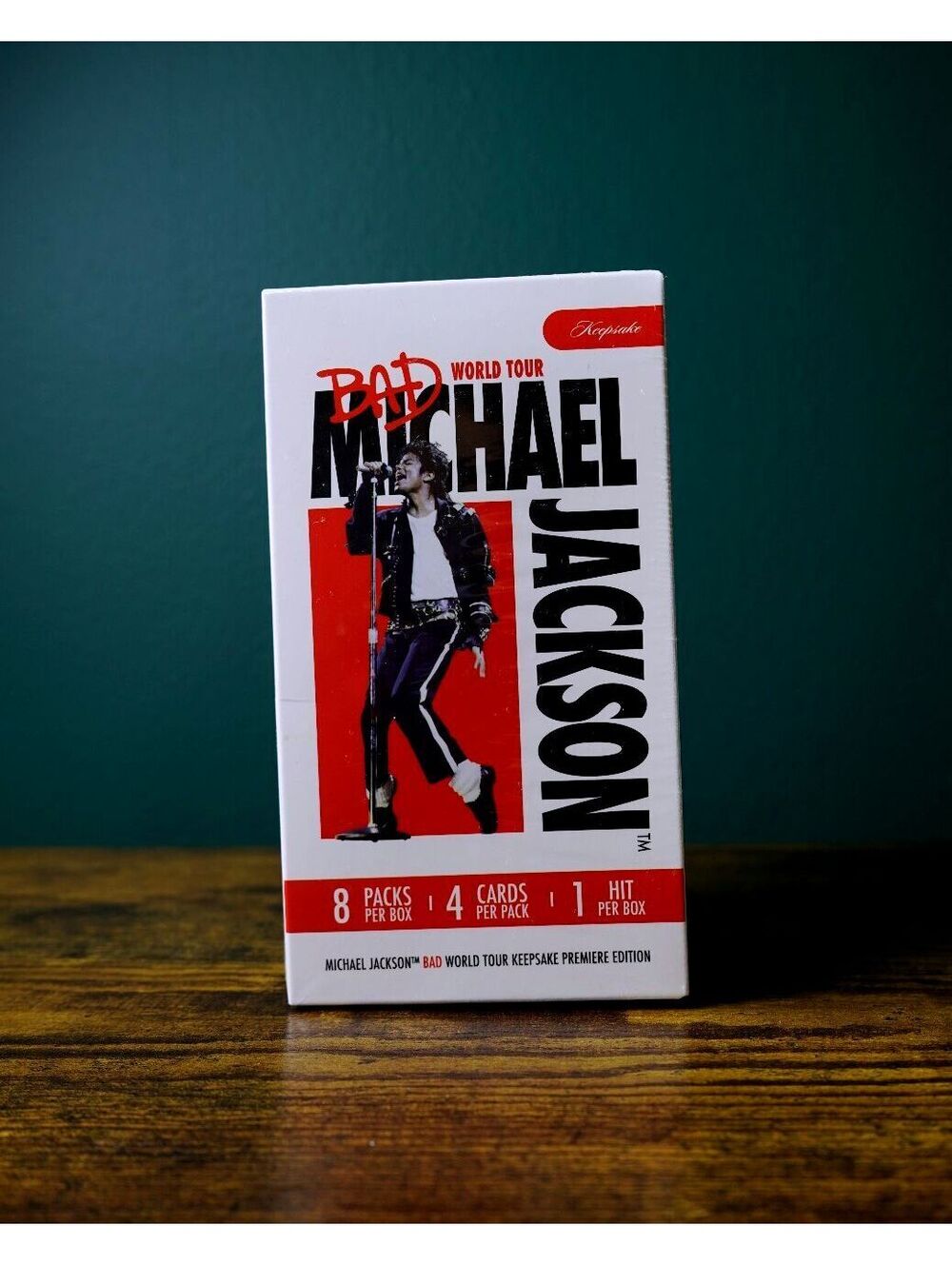 Michael Jackson Bad World Tour Keepsake Premiere Edition Blaster Box